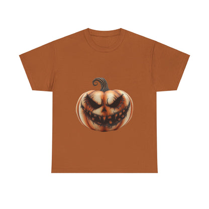 Jack-o-Lantern Halloween toned scary - Unisex Heavy Cotton Tee