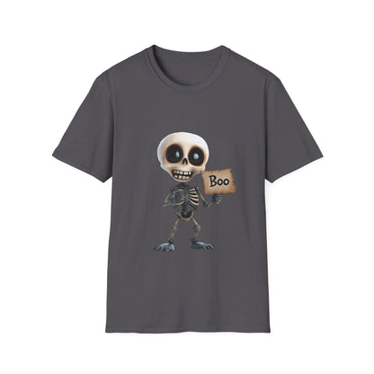 Skeleton Boo shirt -  Unisex Softstyle T-Shirt