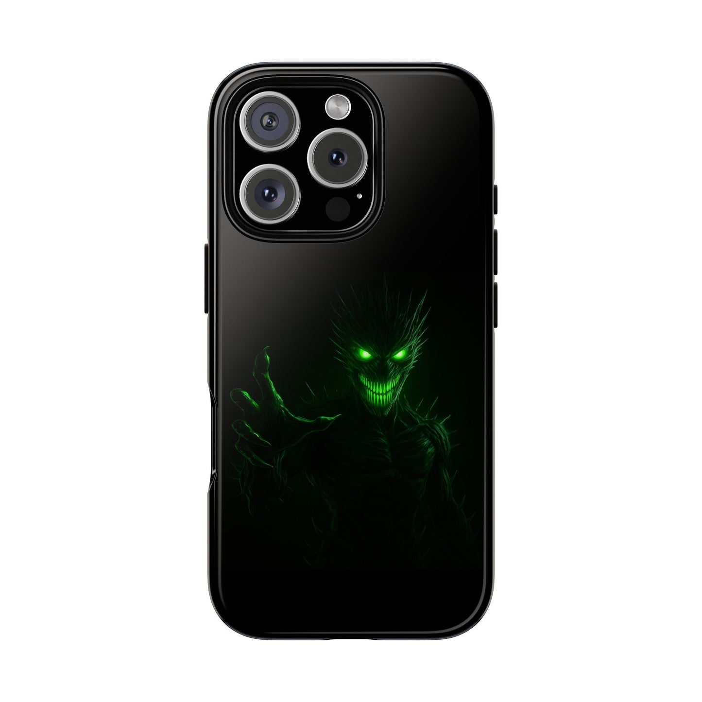 Phone Case - Spooky Green Glow Devil