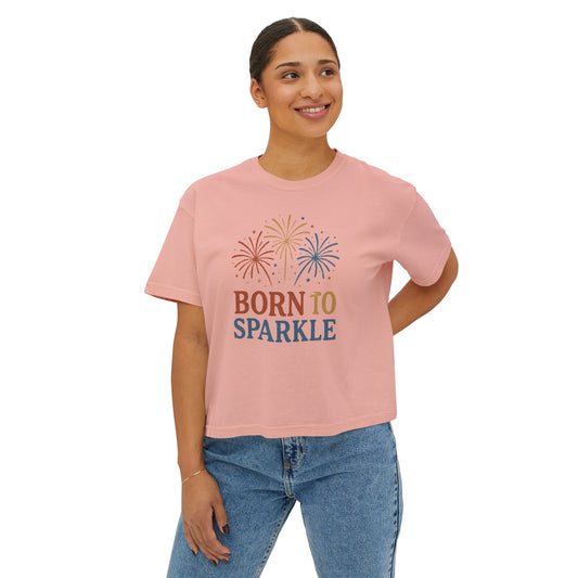 Sparkle Boxy Tee