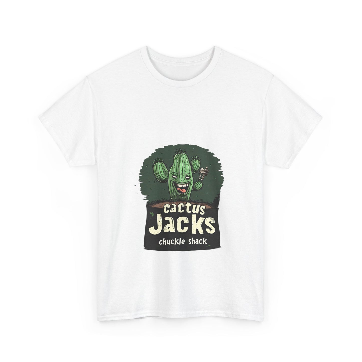 Cactus Jacks Chuckle Shack - Unisex Heavy Cotton Tee