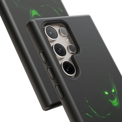 Phone Case - Spooky Green Glow Devil