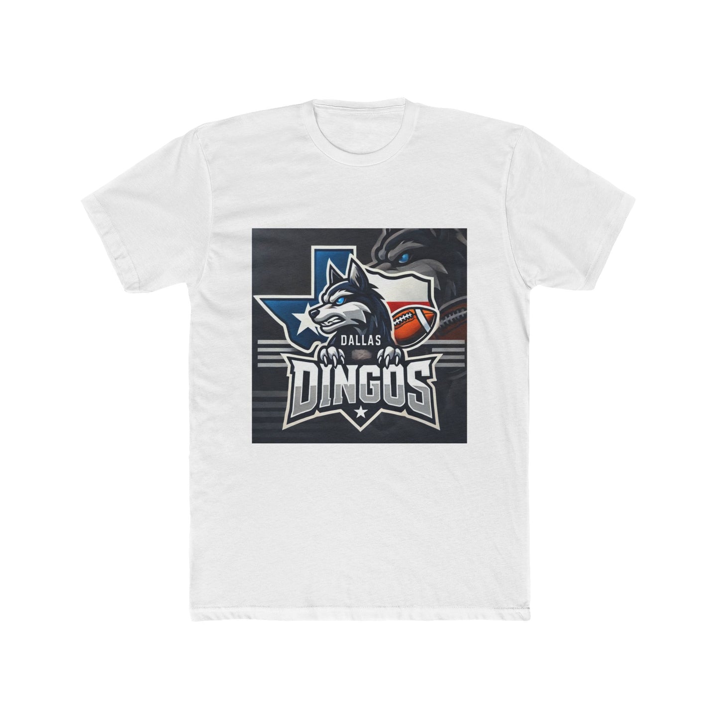 Dallas Dingos Football - Unisex Cotton Crew Tee