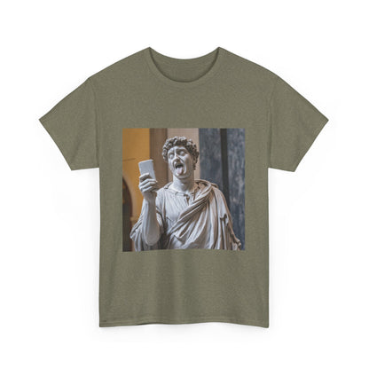 Romans on cell phones - Unisex Heavy Cotton Tee