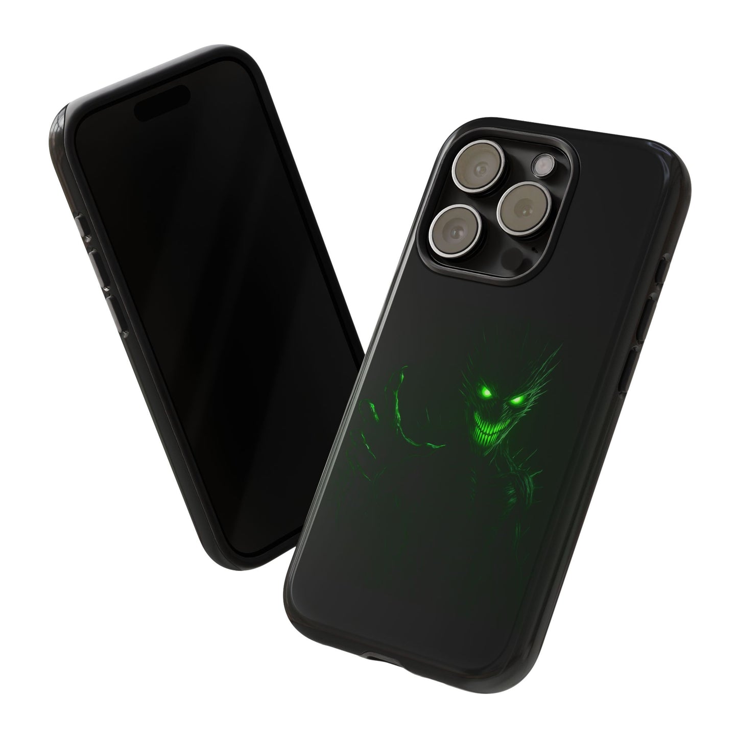 Phone Case - Spooky Green Glow Devil