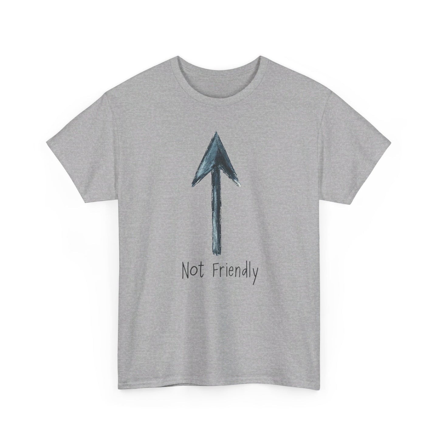 Not Friendly - Unisex Heavy Cotton Tee