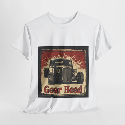 Gear Head - Unisex Heavy Cotton Tee