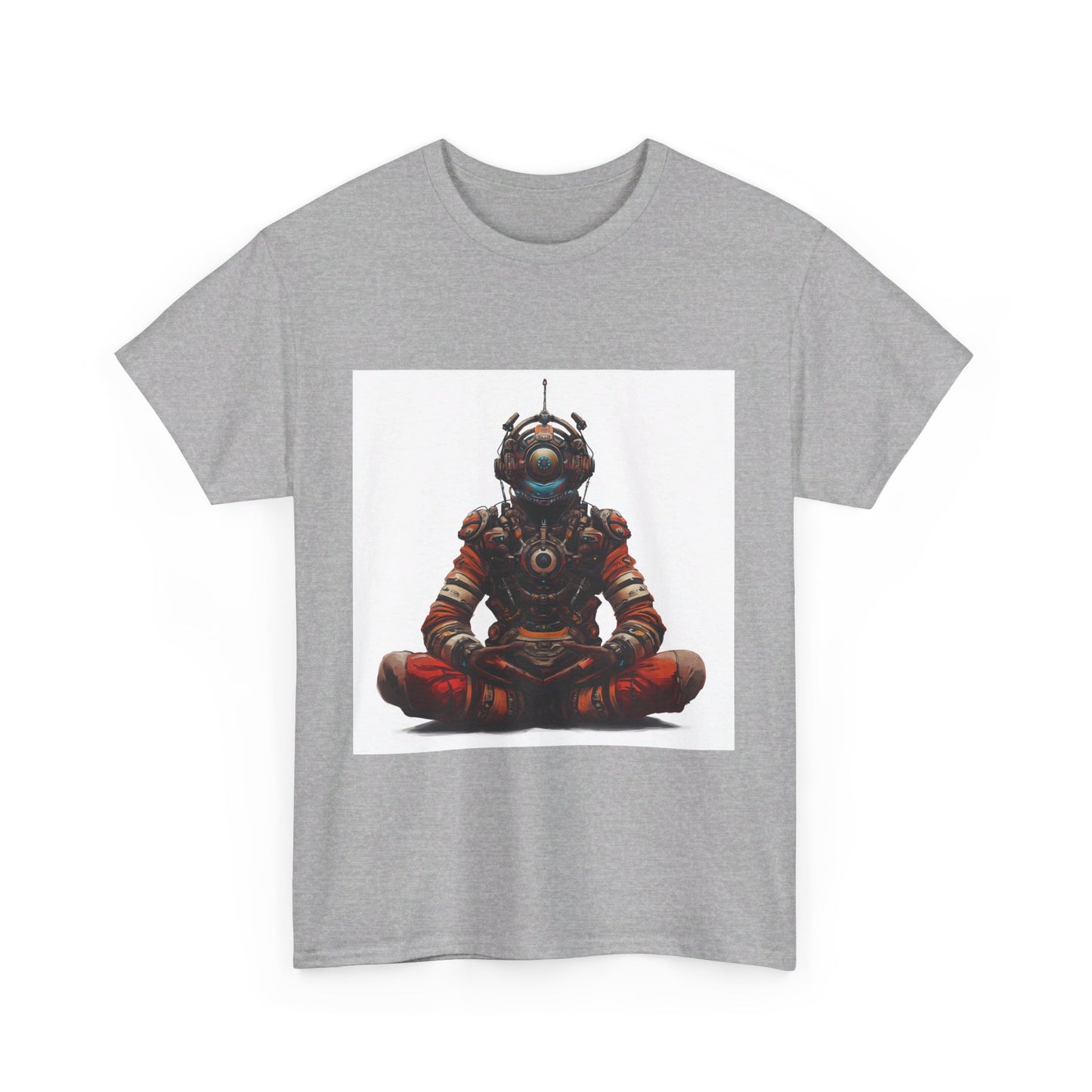 Meditation Bot - Unisex Heavy Cotton Tee