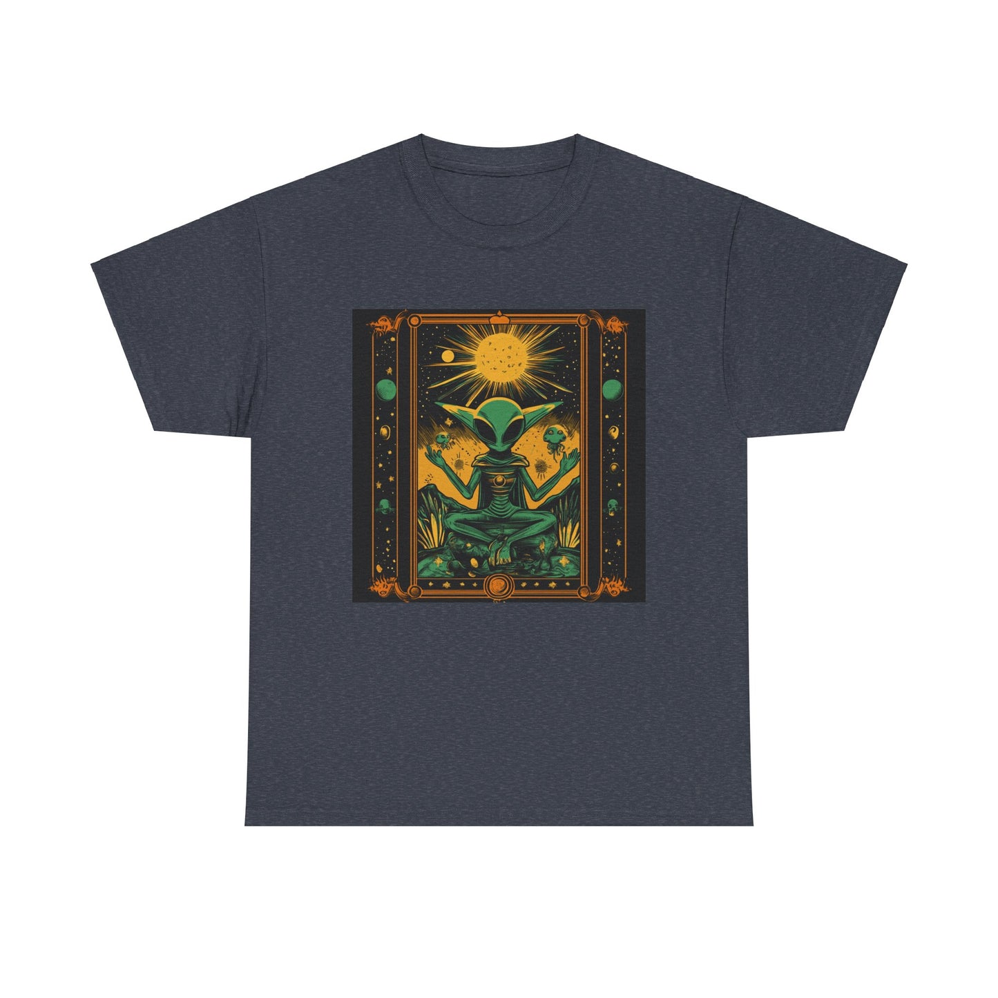 Alien Tarot - Unisex Heavy Cotton Tee