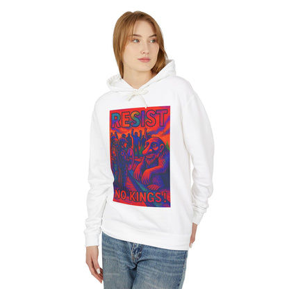 Seattle Troll Lightweight Hoodie - Resist No Kings Design