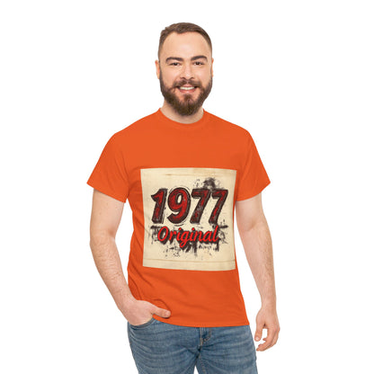 1977 Original - Unisex Heavy Cotton Tee