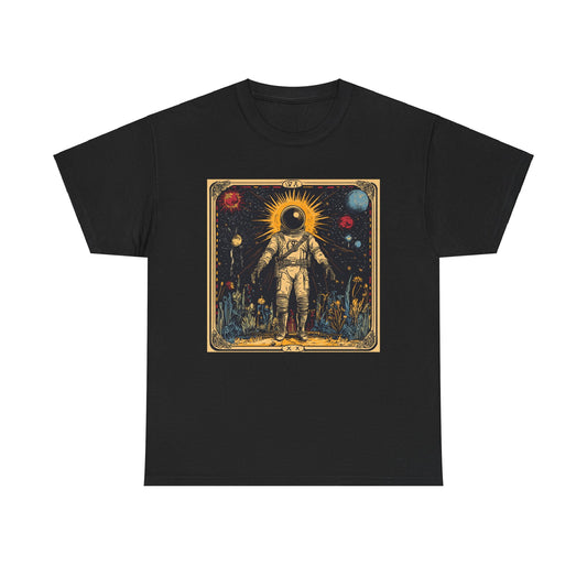 Spaceman Tarot - Unisex Heavy Cotton Tee