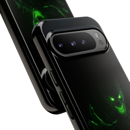 Phone Case - Spooky Green Glow Devil