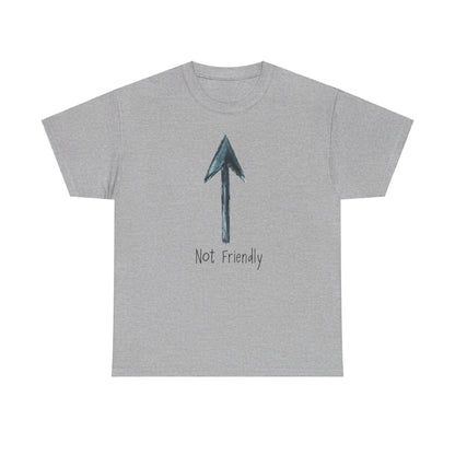 Not Friendly - Unisex Heavy Cotton Tee