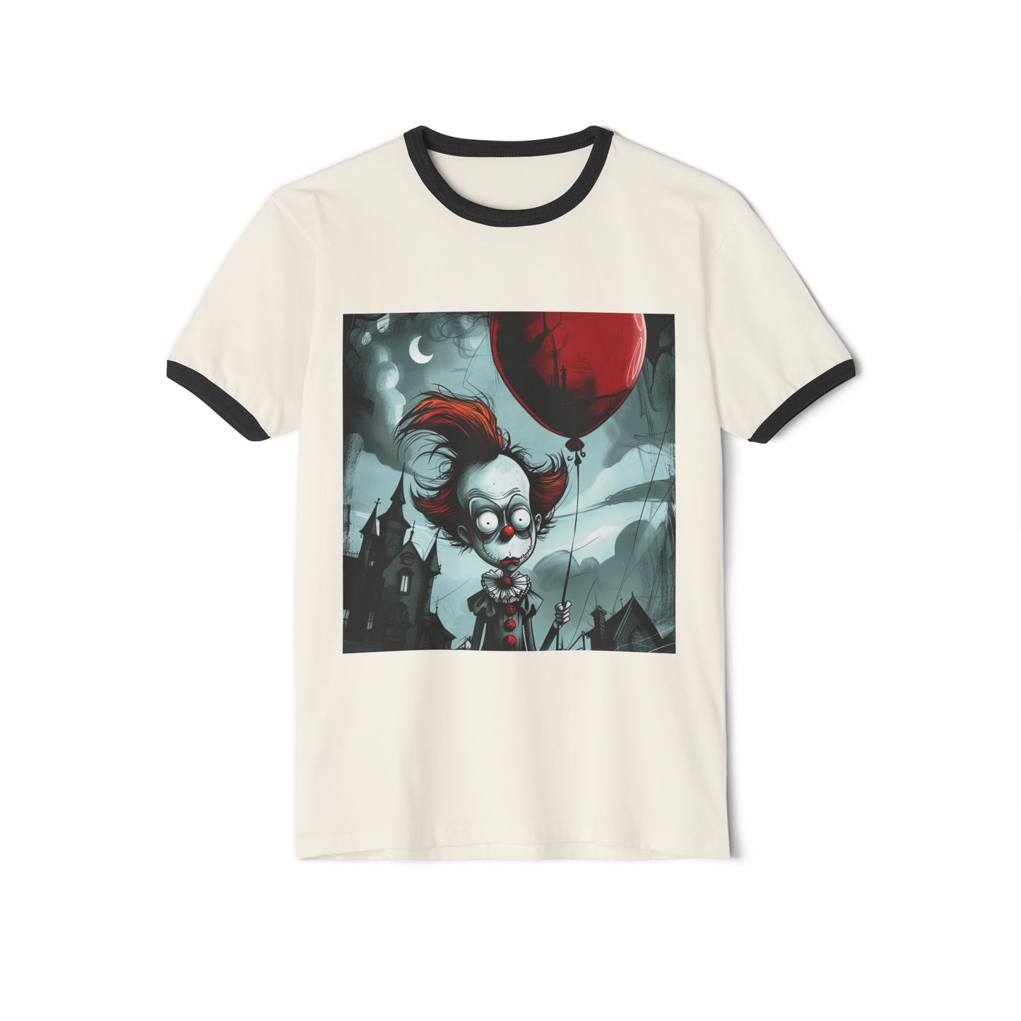 Pennywise kid - Unisex Cotton Ringer T-Shirt