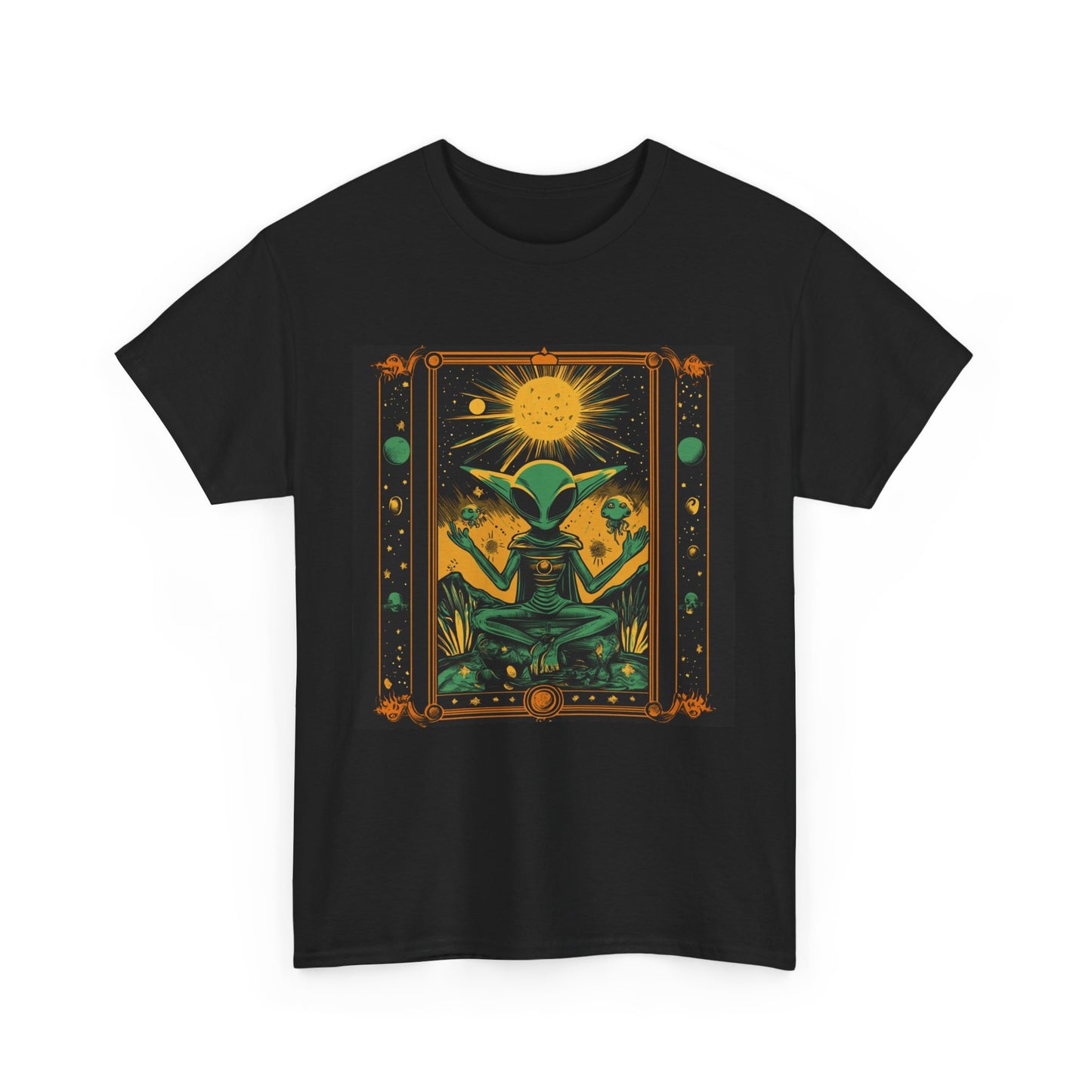 Alien Tarot - Unisex Heavy Cotton Tee