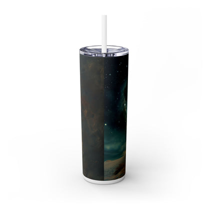 Dream Land - Skinny Tumbler with Straw, 20oz