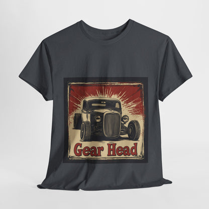 Gear Head - Unisex Heavy Cotton Tee