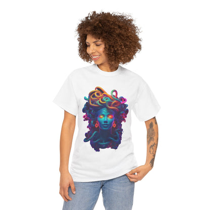 Neon Medusa - Unisex Heavy Cotton Tee