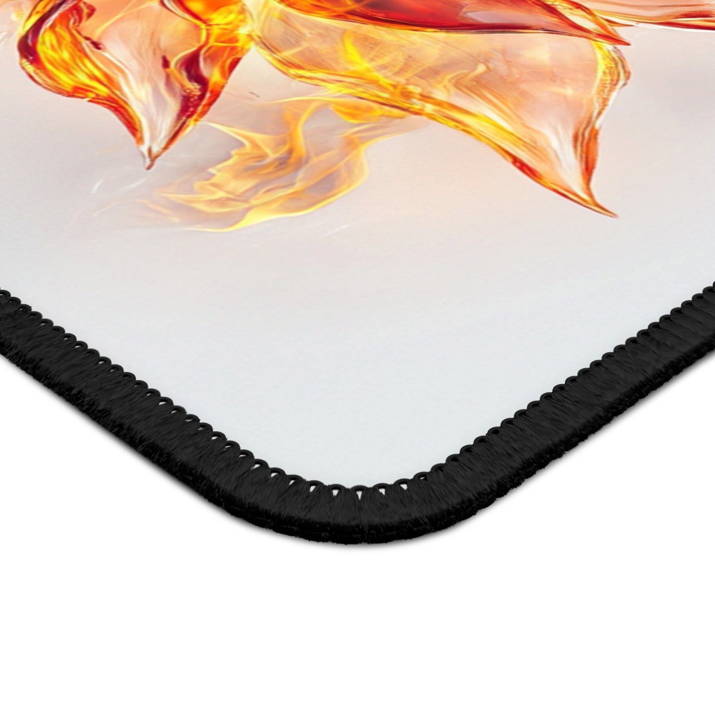 Fire and Icel Flower - Gaming Mouse Pad