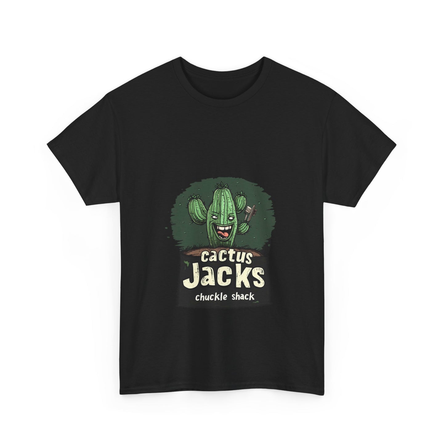 Cactus Jacks Chuckle Shack - Unisex Heavy Cotton Tee