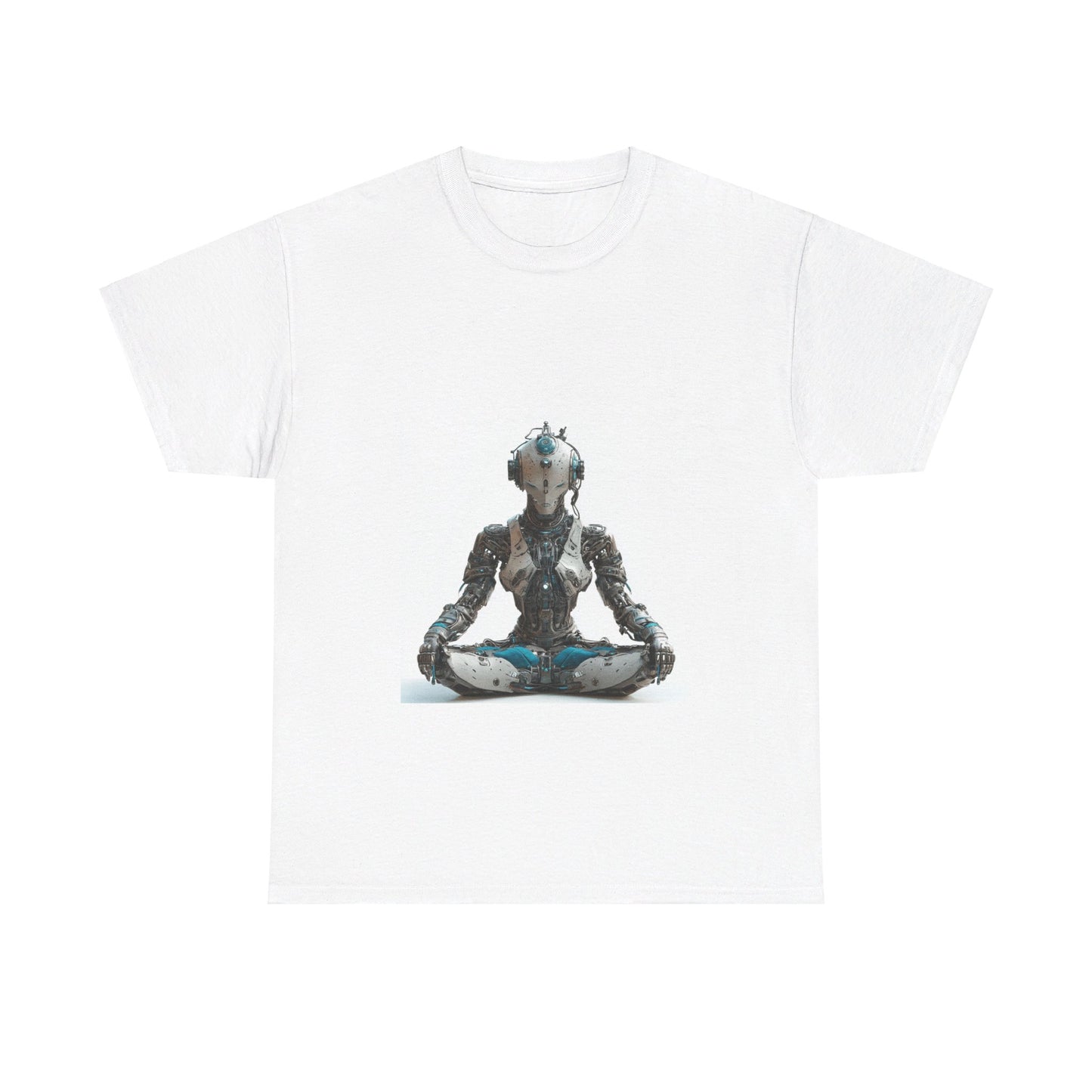 Meditation Bot - Unisex Heavy Cotton Tee