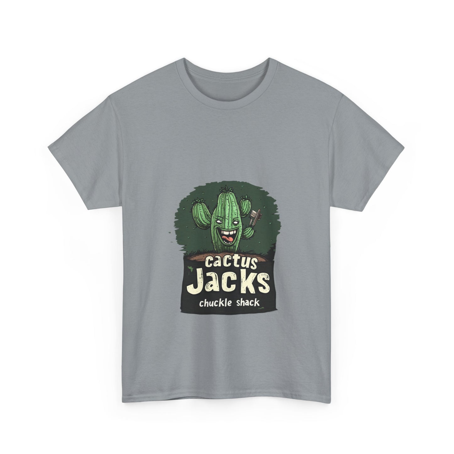 Cactus Jacks Chuckle Shack - Unisex Heavy Cotton Tee