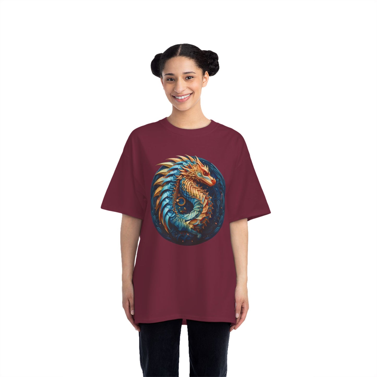 Spiral Dragon - Beefy-T®  Short-Sleeve T-Shirt