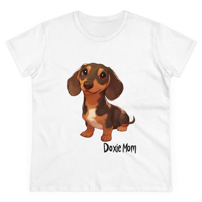 Doxie Mom - Women's Midweight Cotton Tee