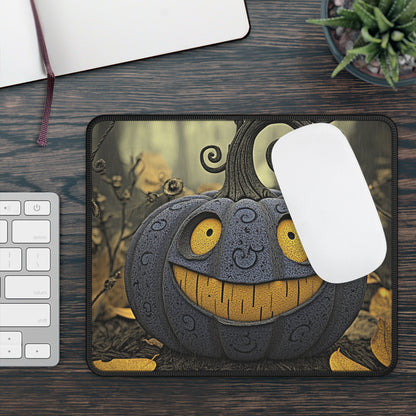 Pumpkin smile - Gaming Mouse Pad