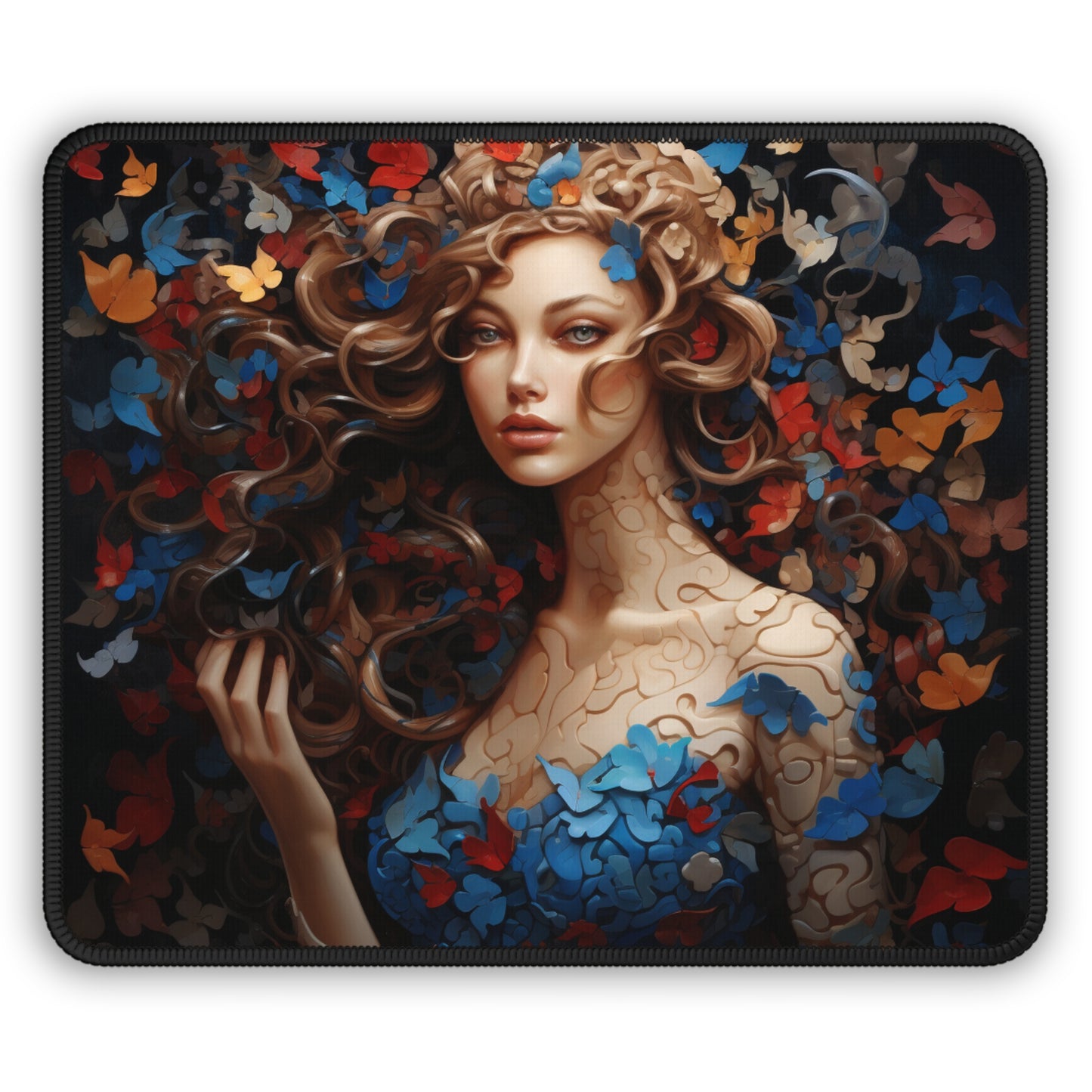 Puzzled Beauty - Gaming Mouse Pad