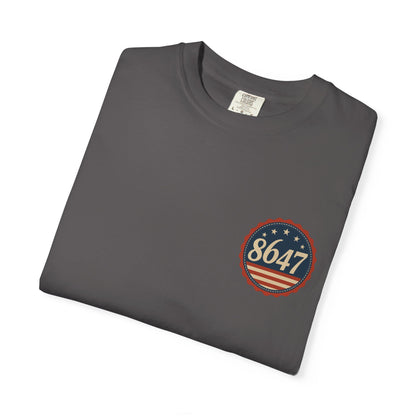8647 DJT He's Gotta Go Unisex Garment-Dyed Tee