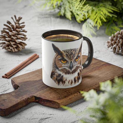 Owl - Colorful Mugs, 11oz