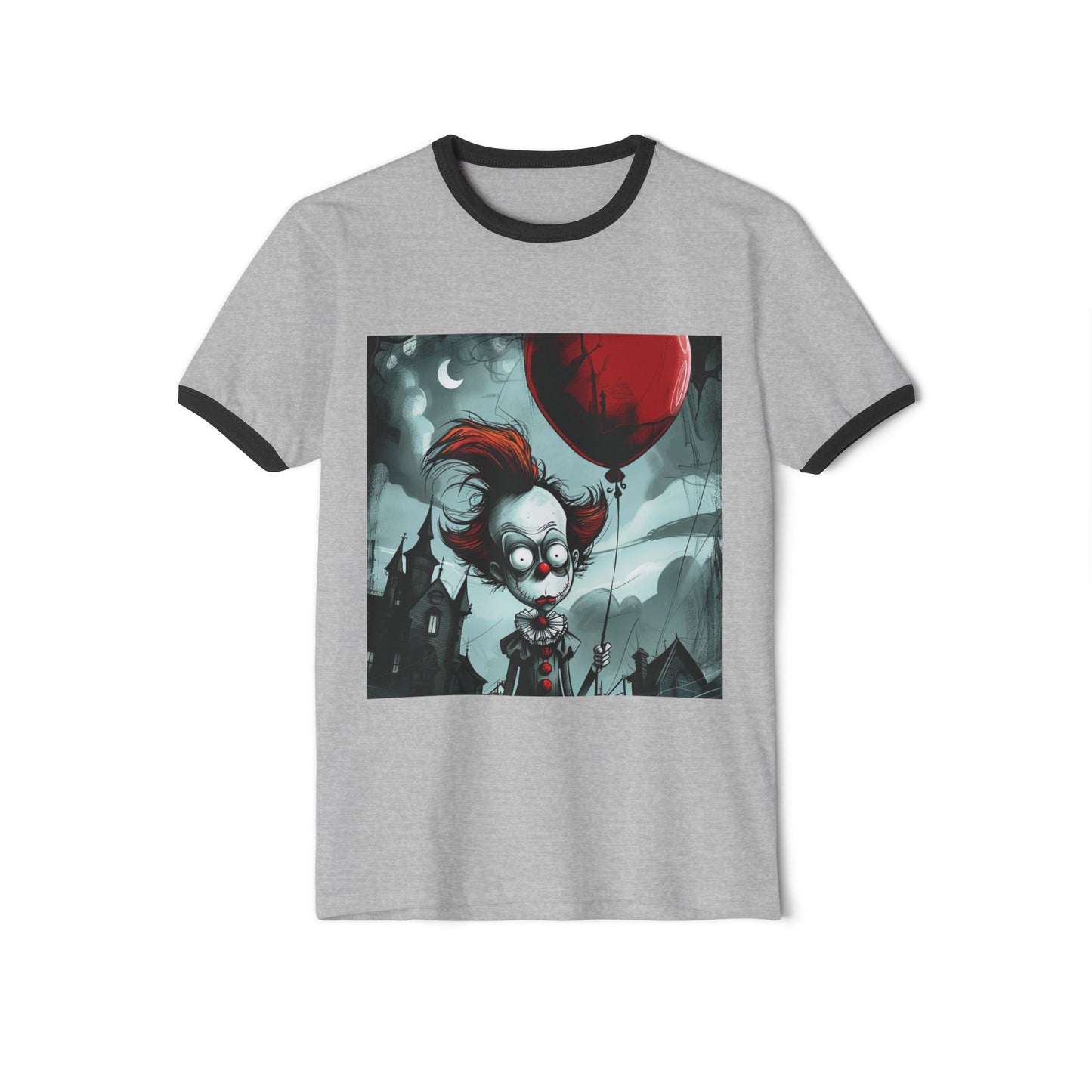 Pennywise kid - Unisex Cotton Ringer T-Shirt