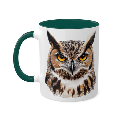 Owl - Colorful Mugs, 11oz