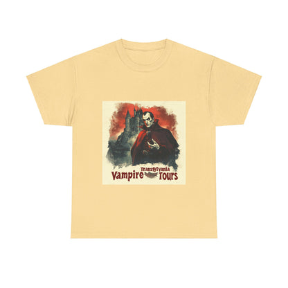 Transylvania Vampire Tours - Unisex Heavy Cotton Tee