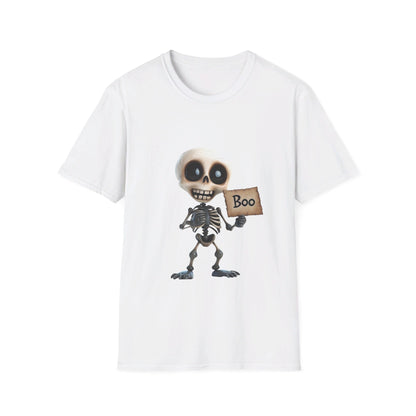 Skeleton Boo shirt -  Unisex Softstyle T-Shirt