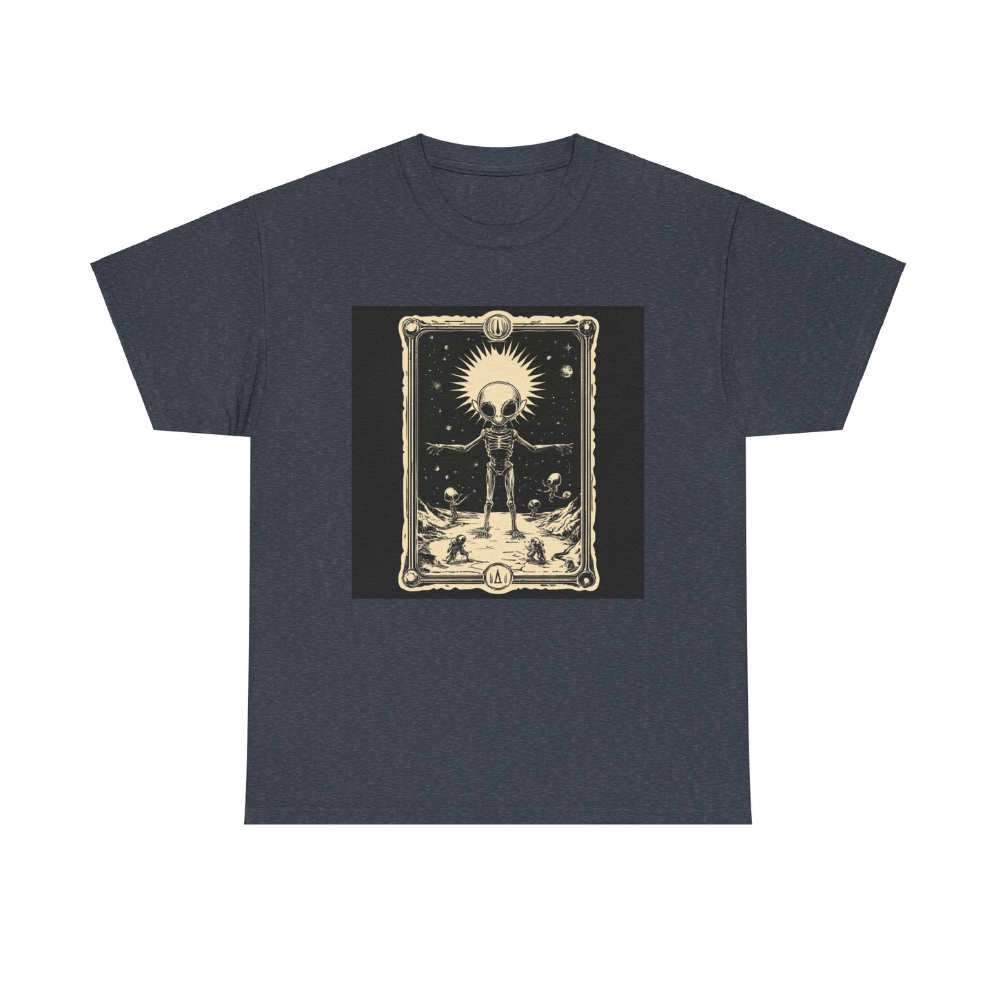 Alien Tarot - Unisex Heavy Cotton Tee