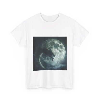 Moon Dragon - Unisex Heavy Cotton Tee