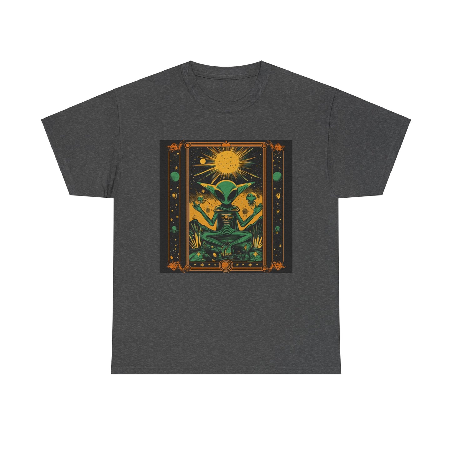 Alien Tarot - Unisex Heavy Cotton Tee