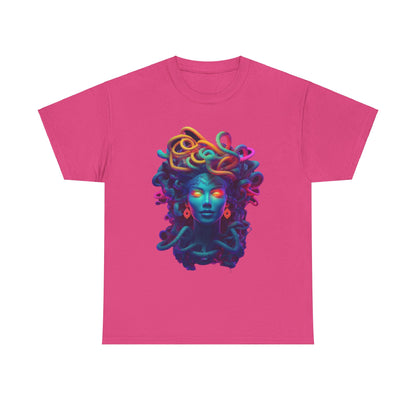 Neon Medusa - Unisex Heavy Cotton Tee