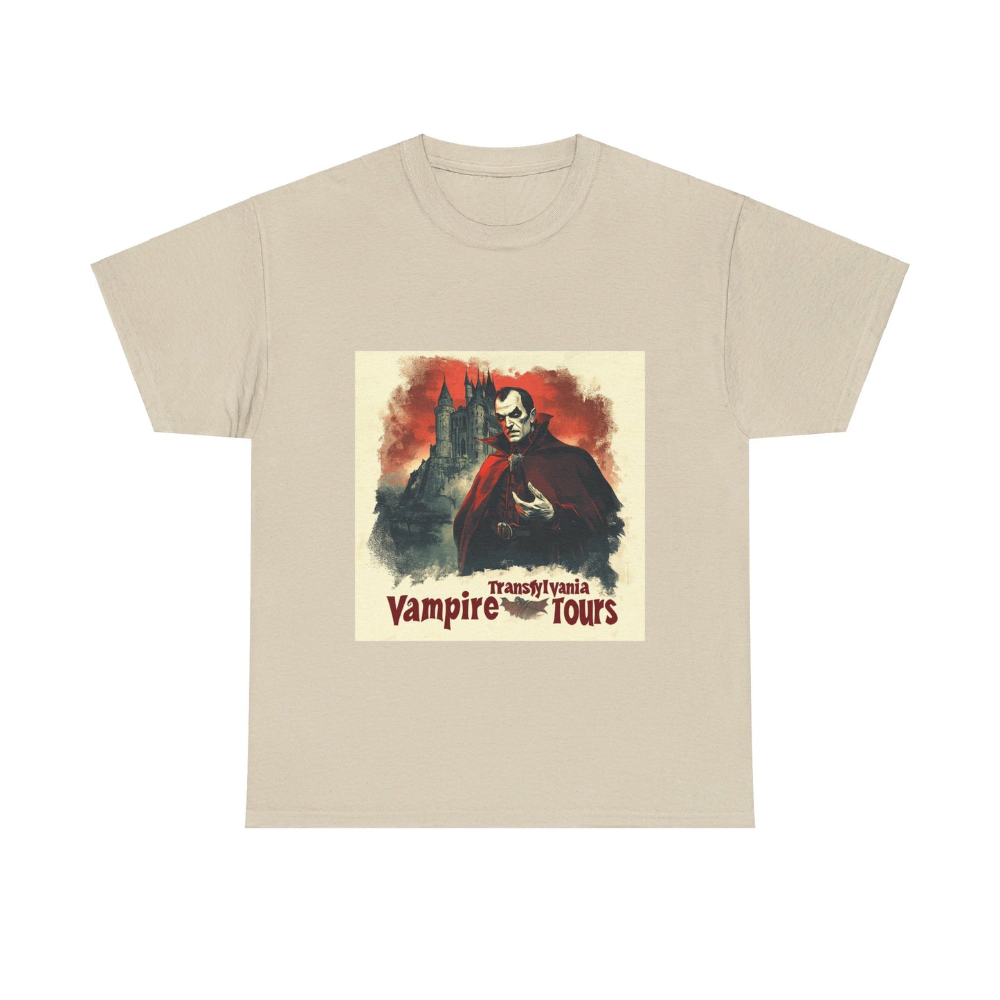 Transylvania Vampire Tours - Unisex Heavy Cotton Tee