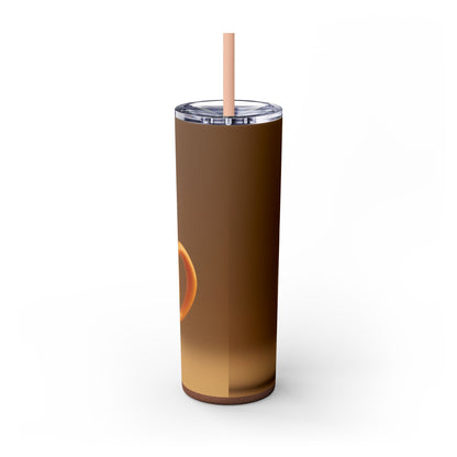 Pumpkin Spice - Skinny Tumbler with Straw, 20oz