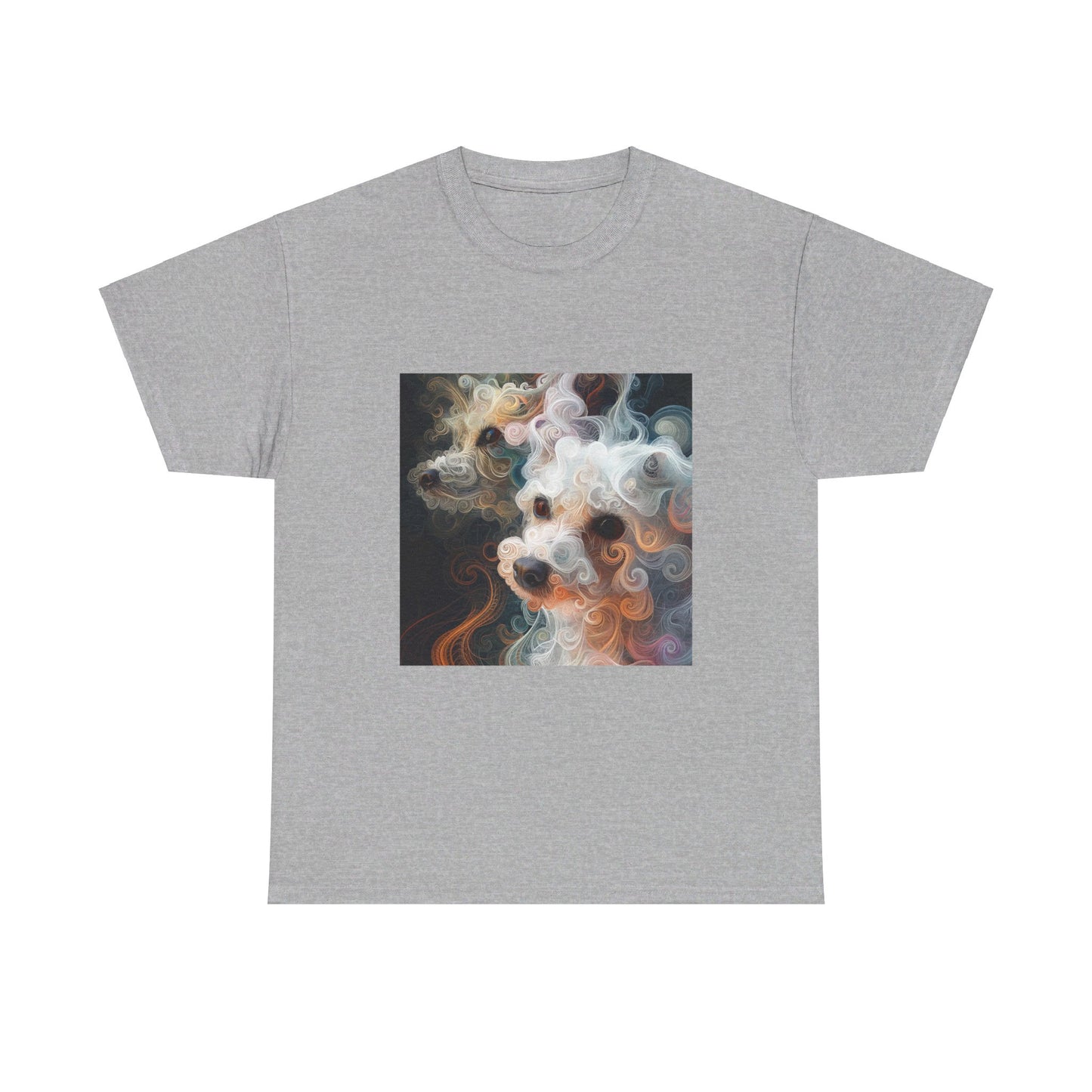 Fractal Puppies - Unisex Heavy Cotton Tee