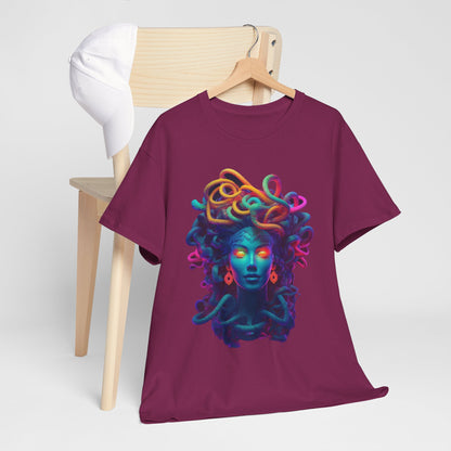 Neon Medusa - Unisex Heavy Cotton Tee