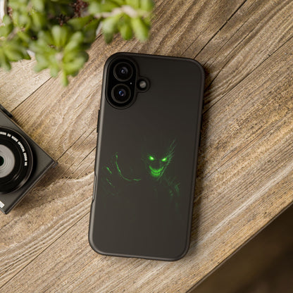 Phone Case - Spooky Green Glow Devil