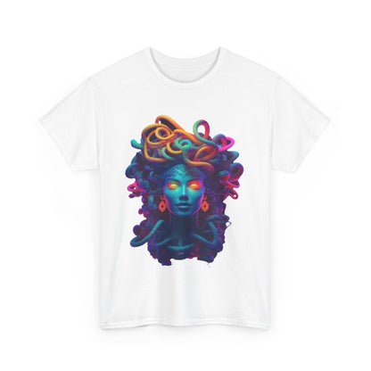 Neon Medusa - Unisex Heavy Cotton Tee