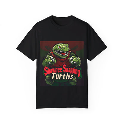 Shawnee Snapping Turtles - Unisex Garment-Dyed T-shirt