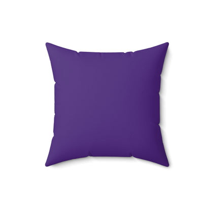 Puzzled Beauty - Spun Polyester Square Pillow