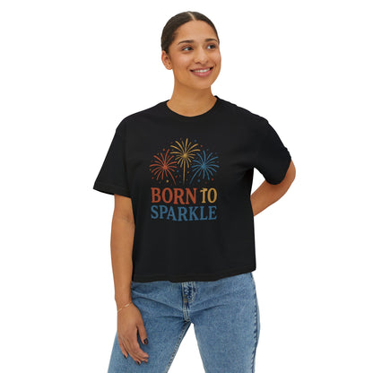Sparkle Boxy Tee